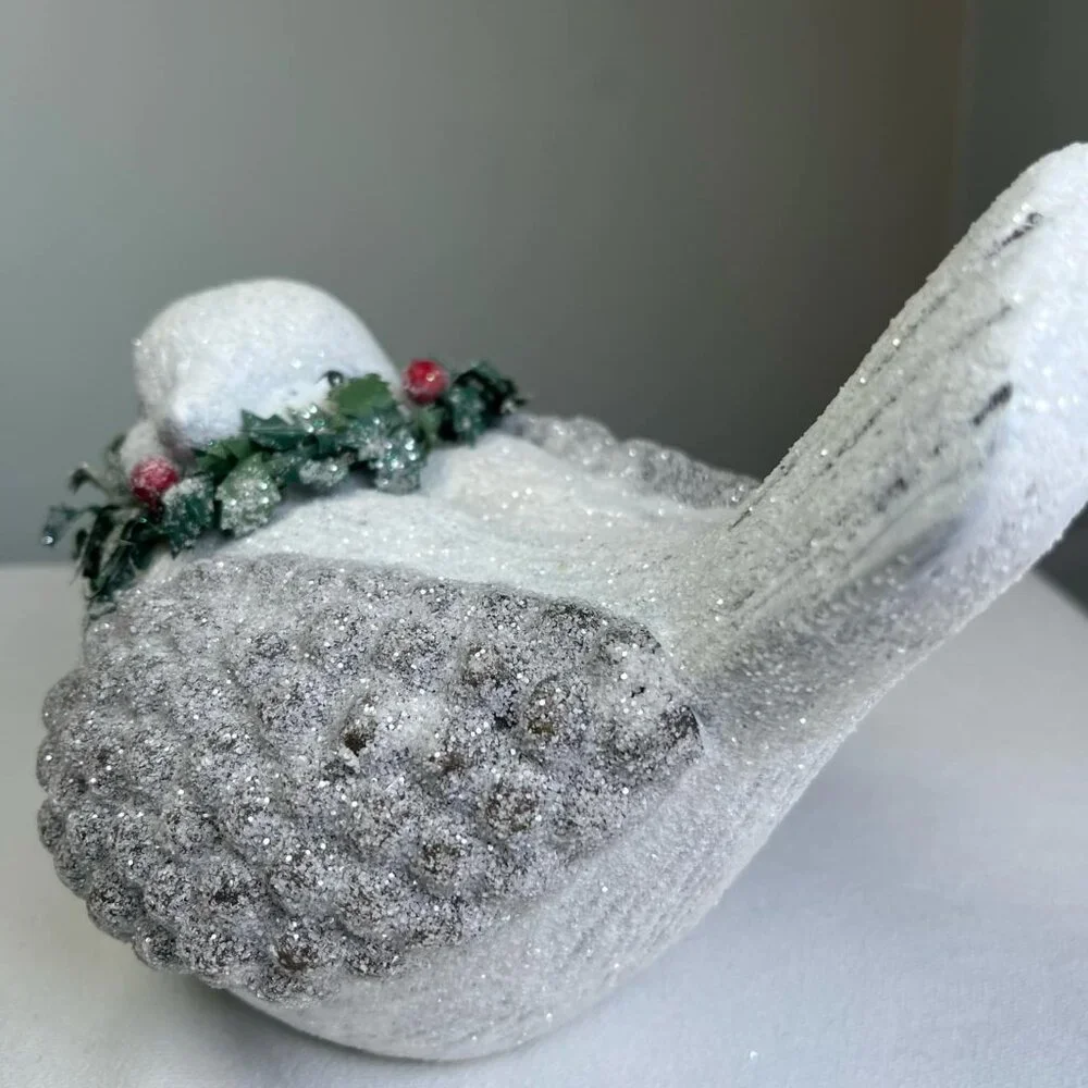 Decorative Holiday Dove Subtle Holiday Flare Sweet Peaceful Touches Cottage Lage